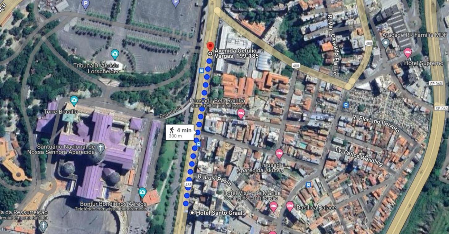 Hotel Santo Graal Aparecida  Luaran gambar